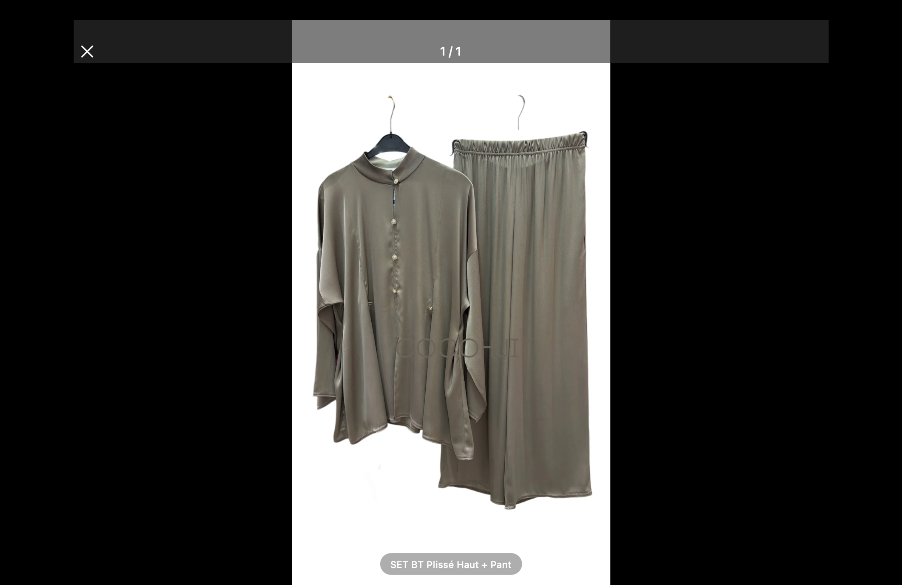 Ensemble large Pantalon et Tunique