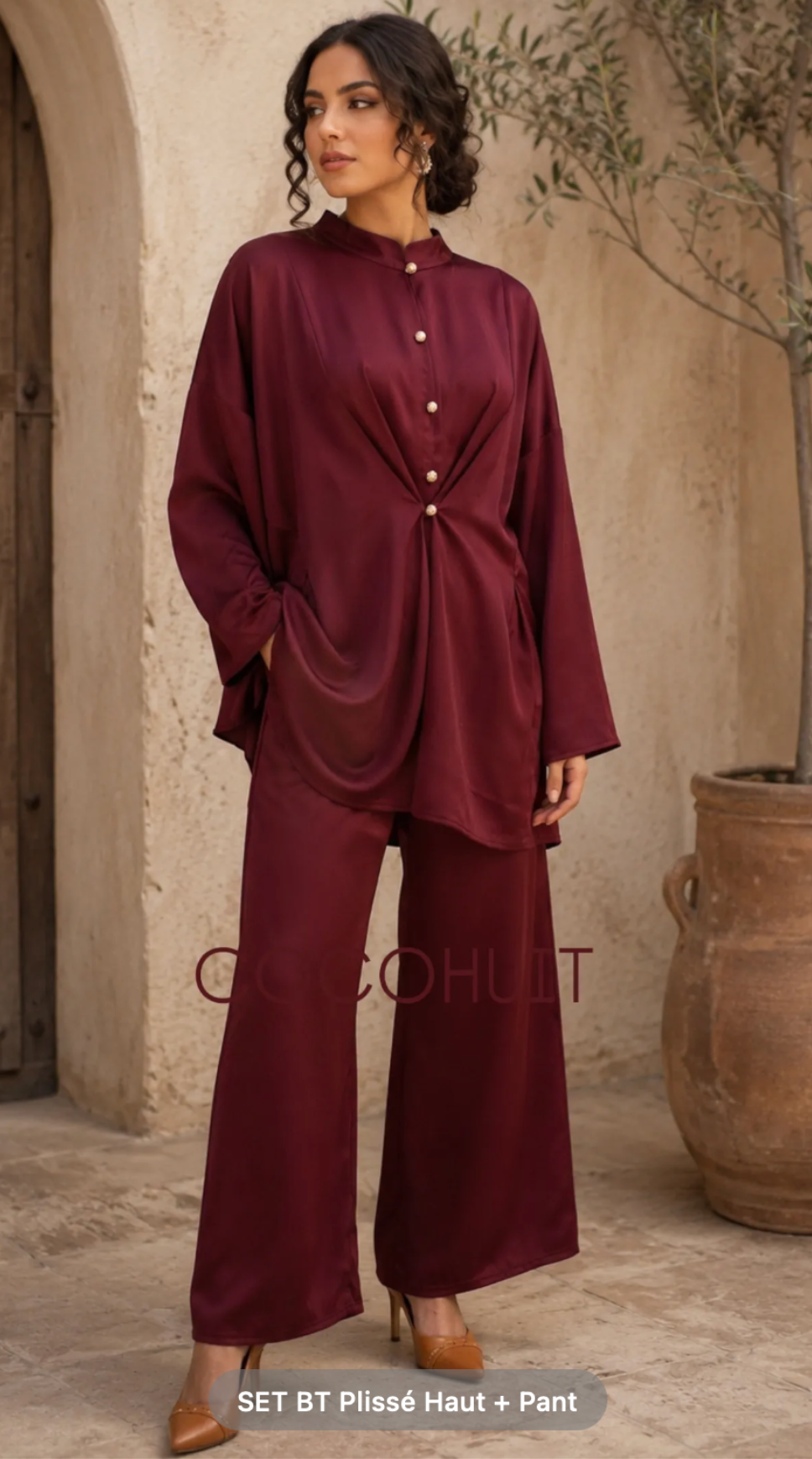 Ensemble large Pantalon et Tunique