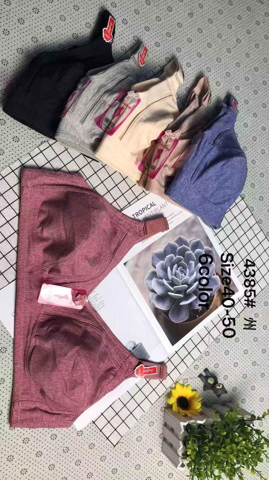 Collection de soutiens-gorge confortables pour femme - grandes tailles