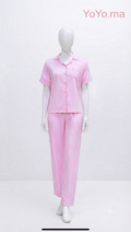 بيجامة الراحة والأناقة - تصميم مخطط
Pyjama Confort Élégant - Rayures Douces
